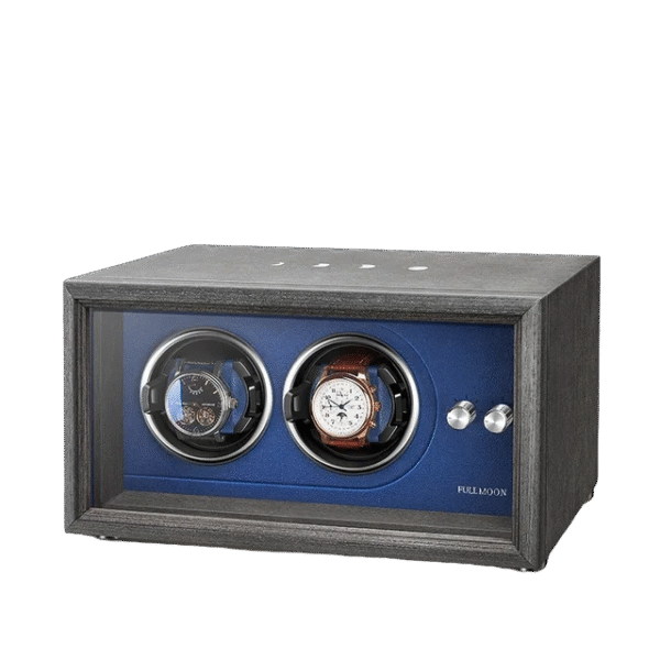 Double Wood Automatic Watch Winder Box - KNG-284
